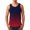 Red, variant on Xysaqa Men's Classic Striped Tank Tops, Summer Sports Gym Workout Tees, Casual Sleeveless Muscle Shirts M-3XL