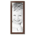 thumbnail image 2 of ArtToFrames 13" x 34" Honors Mahogany with Gold Picture Frame, 13x34 inch Brown Wood Poster Frame (WOM-5156),  Pack, 2 of 7