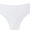 thumbnail image 4 of HUPOM Ladies Panties Womens Underwear Thong Casual Tie Comfort Waist White XL, 4 of 4