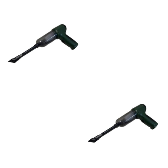 Riwesomey Car Vacuum Cordless Handheld USB 120W Charging Verde oscuro 2piezas
