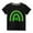 Black, variant on Lilgiuy Toddler St Patricks Day Shirts Boys Girls Lucky Green Shamrock Rainbow Graphic T-Shirt Casual Short Sleeve Tee Tops Holiday Gifts (Gray)