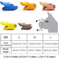 thumbnail image 4 of Duck Muzzle for Dogs, Duck Bill Muzzle for Dogs, Duck Muzzle for Small Dogs, Duck Face Muzzle for Dogs, Duck Muzzle for Small Dogs 5-15lbs, Soft Duckbill Silicone Muzzle (Orange, l), 4 of 7