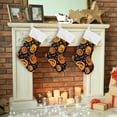 thumbnail image 7 of Coolnut Christmas Stocking Personalized Halloween Large Candy Stocking Hanging Gift Xmas Stockings Decoration 2PCS for Family Holiday Party Ornaments Decor Fireplace, 7 of 7