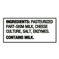 thumbnail image 4 of Great Value Low-Moisture Part-Skim Deli Style Sliced Mozzarella Cheese, 8 oz Package, 12 Slices, 4 of 7