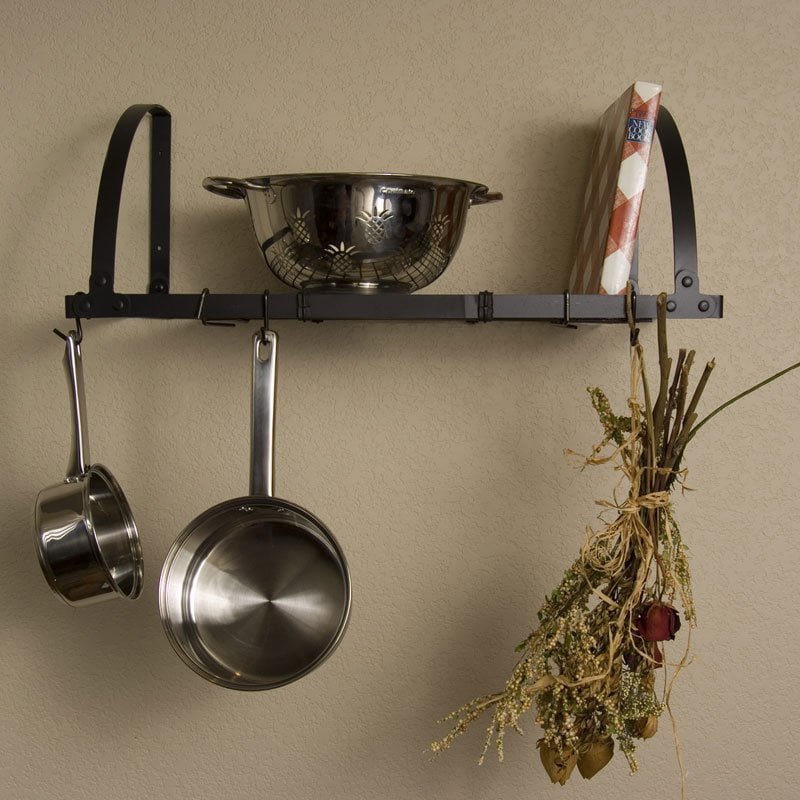 Half Round Wall Pot Rack