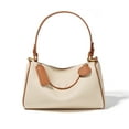 thumbnail image 1 of Estbridge Ins Style Blogger‘S Same Top Layer Cowhide Pillow Bag  High-End Commuting Versatile Shoulder Bag  Minimalist Style Crossbody Boston Bag  One Bag Unlocks Multiple Occasions, 1 of 6
