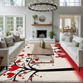 thumbnail image 4 of Happy Valentine's Washable Area Rug 5 x 7 ft Day Gnomes Linen Texture, Soft Non Slip Rugs Stain Repellent Indoor Felt Carpet for Living Dining Room Bedroom Home Office, 4 of 9