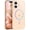 Desert Gold, variant on Magnetic for iPhone 16 Plus Case, Clear Crystal Glitter 16Plus Phone Case Compatible with MagSafe, Shockproof Sparkly Cute Women Girl Cover for iPhone 16Plus 6.7 inch, Clear Black Glitter