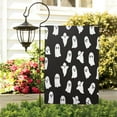 thumbnail image 3 of Black Halloween Ghosts Fall Garden Flags 12.5"x18" Double Side,Small Yard Flags for Outside,Outdoor Fall Decor,Autumn Funny Garden Flag Yard Decoration, 3 of 4