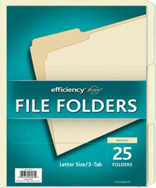 @ The Office File Folder 25ct Letter Manila - Walmart.com