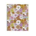 thumbnail image 1 of Five Star Retro Flowers Poly Pocket & Prong Portfolio, 1 of 4