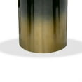 thumbnail image 4 of Cid Vito 47 Inch Dining Table- Round Top- Steel Pedestal Base- Black Wood, 4 of 6