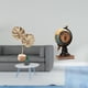 thumbnail image 2 of Escultura De Hoja De Metal Abstracta Nórdica Y Figura De Globo Moderno, Reloj De Mesa, Adorno Artesanal Creativo Para Decoración De Estantes De Oficina En Casa., 2 of 8