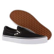 Vans Classic Slip-On Mens Black Sneakers Shoe