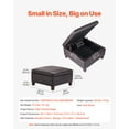 thumbnail image 3 of KFFKFF 28-inch Square Ottoman with Storage for Living Room or Dorm, 3 of 9