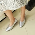 thumbnail image 3 of SACFOF Women's Kitten Heels Pumps - Pointed Toe Slip On Dress Shoes for Women, Comfortable Low Heel Work Shoes, 3 of 6