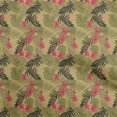 thumbnail image 1 of oneOone Silk Tabby Light Green Fabric Tropical Craft Projects Decor Fabric Printed By The Yard 42 Inch Wide, 1 of 5