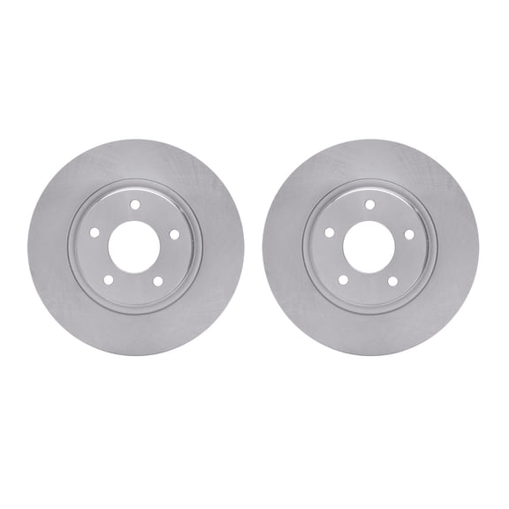 Dynamic Friction Company Front Brake Rotors 6002-20011