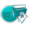 thumbnail image 2 of Combo de Herramientas IUSA Caja de Herramientas Pinzas de Chofer Martillo Azul, 2 of 4