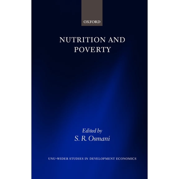 Wider Studies in Development Economics Nutrition and Poverty, (Hardcover)