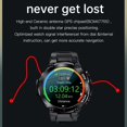 Rugged Smart Watch with GPS for OnePlus Nord CE 3 Lite Outdoor Tactical