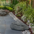 thumbnail image 2 of Gardenised Fake Garden Rock Cover Decorative Natural Texture Faux Stone  for Outdoor Landscaping Ideal for Hiding Irrigation Valves Water Pumps Pipes Electrical Boxes & Cables in Yard or Lawn, Brook, 2 of 8