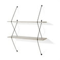 thumbnail image 5 of Danya B Contemporary Two Level Shelving System, 5 of 8
