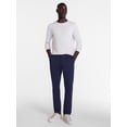 thumbnail image 2 of George Men's and Big Men's Cotton Crewneck Tee with Long Sleeves, Sizes XS-3XL, 2 of 5