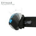 thumbnail image 4 of Lampe Frontale, la Plus Lumineuse 5000 Lumens USB Rechargeable Lampe Frontale LED, Lampe Frontale Étanche Lampe de Poche Phare, 5 Modes Lampe LED Blanche Rouge, Phares Légers pour Camping, Randonnée, Extérieur, 4 of 8