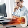 thumbnail image 2 of LOVEVER Battery Operated Heaters Desktop Heater Heating Electric Heater Home Heater High Power Mini Heater, 2 of 4
