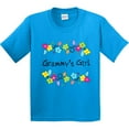 thumbnail image 3 of Inktastic Grammys Girl Bright Flowers Youth T-Shirt, 3 of 5