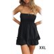 thumbnail image 3 of Vestido informal Qarigey sin mangas Sexy talla S-XXL Negro, 3 of 6