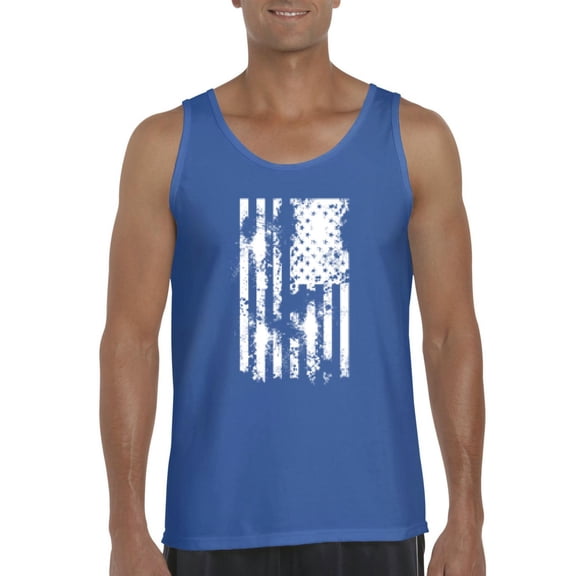 NIB - Men's Tank Top for Men - American Flag 4th of July
