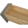 thumbnail image 6 of Sunny Wood Gs1821d Grayson 18" Wide Wood Floor Standing Bathroom Bridge Or Side Cabinet -, 6 of 6