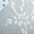 thumbnail image 6 of SAFAVIEH Bella Kiro Floral Flowers Wool Area Rug, Light Blue/Ivory, 6' x 9', 6 of 11