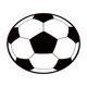thumbnail image 2 of Alfombra temática de fútbol americano esterilla interior exterior • Diseño de campo de fútbol de poliéster • Alfombra redonda negra verde de 23,6 pulgadas • Decoración del porche del porche del, 2 of 6