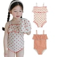 thumbnail image 6 of AJZIOJIRO Infant Baby Girls Summer One Piece Swimsuit UPF 50+ Sun Protection Swimwear Toddler Floral Bathing Suits 6M-8T, 6 of 8