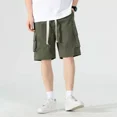 thumbnail image 4 of Pantalones De Trabajo Para Hombre Bermudas De Playa, 4 of 8