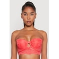 thumbnail image 5 of Womens Caged Convertible Longline Lace Balconette Bra, 5 of 7