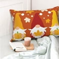 thumbnail image 4 of Easygdp Happy Thanksgiving Three Gnomes for Soft Pillow Case Pillow Protectors,Perfect for Sleeping (Pillow Core Not Included)-14"x20", 4 of 6
