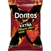 Doritos Flamin' Hot Xxtra Nacho Flavored Tortilla Chips, 9 1/4 oz