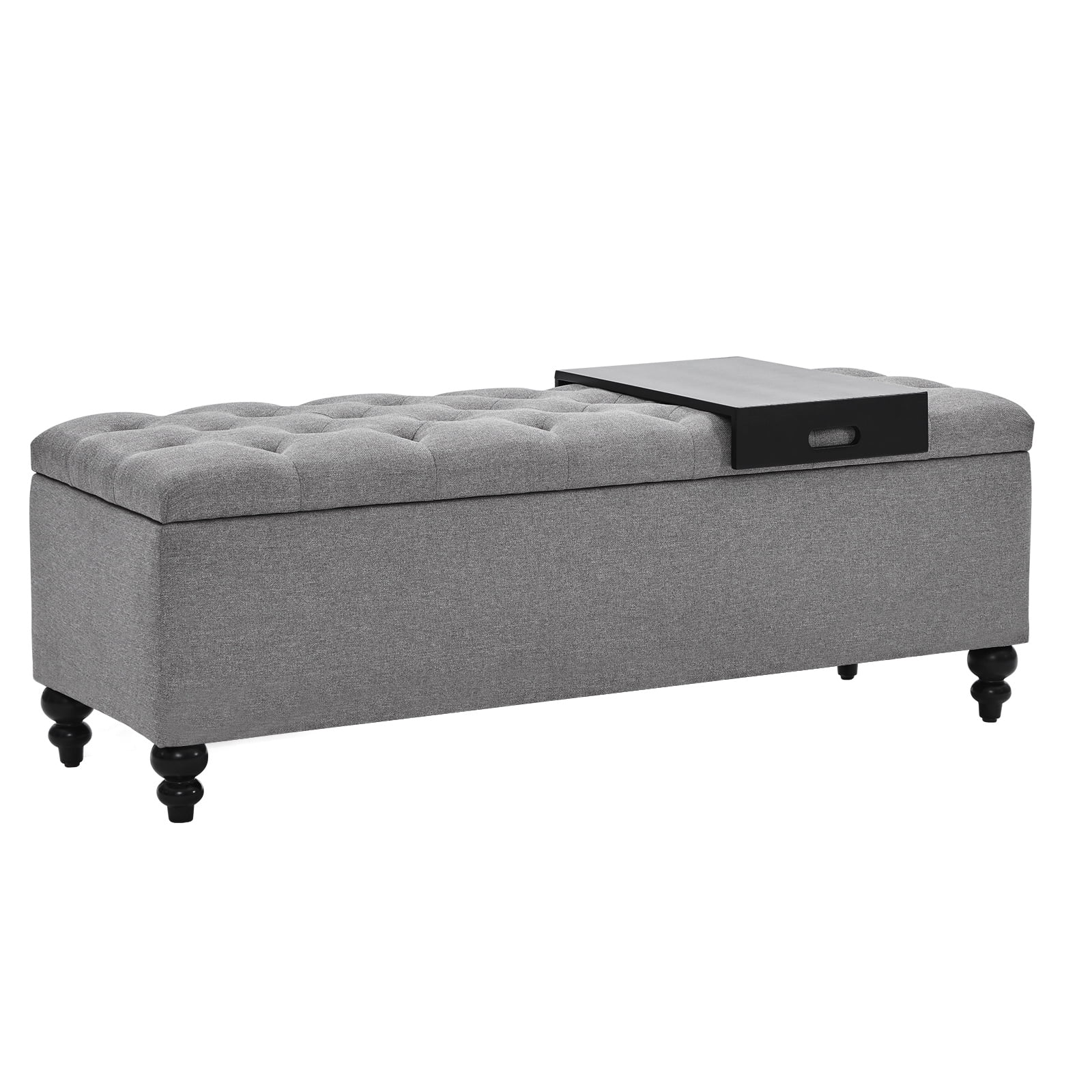 GERICCO 50.2 Inches Ottoman with Storage,Storage Ottoman Bench with