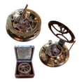 thumbnail image 1 of Old Modern Handicrafts ND014 Sundial Compass in wood box - Large, 1 of 1