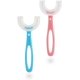 thumbnail image 1 of Cepillos de dientes manuales para niños de 6 a 12 años, cepillos de dientes de entrenamiento manual de limpieza oral de 360 ° fáciles de usar para niños (azul + rosa) (azul + rosa) BANYUO Electrónica, 1 of 3