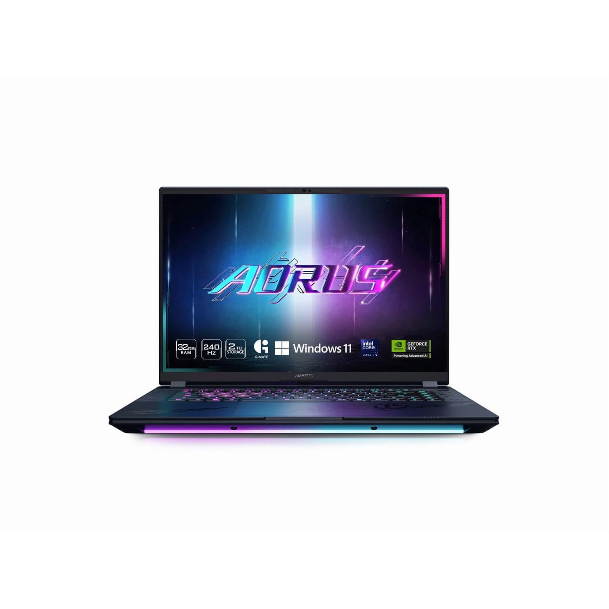 GIGABYTE AORUS Master 16" Gaming Laptop, Intel Core Ultra 9 275HX, 32GB RAM, 2TB SSD, GeForce RTX 5090, OLED 240Hz, Dark Tide, BZHC6USE65SH (Software Offer with Purchase)