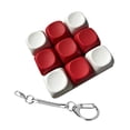 thumbnail image 1 of HILABEE Keyboard Sensory Toy Keyboard Button Keycap Keyboard Fidget Keychain White Red, 1 of 9