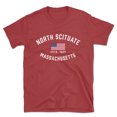 thumbnail image 1 of North Scituate Massachusetts Patriot Men's Cotton T-Shirt, 1 of 1