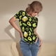 thumbnail image 3 of Fotbe Avocado Toast Body de Mujer con Cuello Redondo y Mangas Cortas, Sin Mangas Ajustado, Suave, Cómodo y Básico-XX-Large, 3 of 7