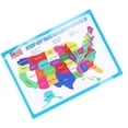 thumbnail image 1 of Mapa De Pared Ideal De EE. UU., Colores Vivos, Mapa De Estados Unidos, Mapa De Pared, Mapas Para Aula, Escuela, Sala De Juegos Para 3 Años ANGGREK Otros, 1 of 8