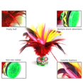thumbnail image 2 of LEEYNEER 2 Pcs Volant Coloré Chinois Jianzi pour Enfants et Adultes, 2 of 7